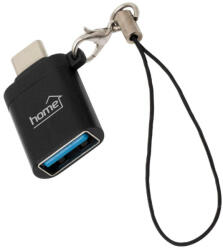 Somogyi Elektronic USBCA3 usb-c átalakító, USB3.0, 3.0 A, 60 W, usb-c dugó, usb-a aljzat, gyorstöltés, adattovábbítás (USBCA3) - elektrikstore