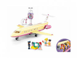 Sluban építőkészlet Girls Dream luxusrepülőgép 384 db (M38-B1166)
