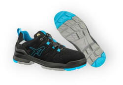 Albatros Fastpack black/blue Low S1PL ESD FO SR munkavédelmi cipő (ALB-648040-38)