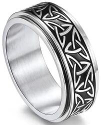  CE-32080 Gyűrű - Ezüst/Fekete/52mm