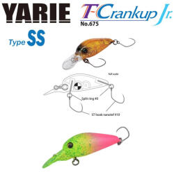 Yarie 675 T-CRANKUP JR TYPE SS 28mm 2.1gr C34 Go Go Chart