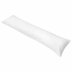 vidaXL Pernă pentru dormit lateral 40 x 145 cm alb (131582)