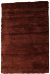 KONDELA Szőnyeg Luma 100x140 cm - bordó barna