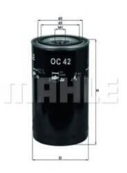 MAHLE Filtru ulei MAHLE ORIGINAL OC 42 (OC 42)