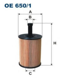 FILTRON Filtru ulei FILTRON OE650 1 (OE650/1)