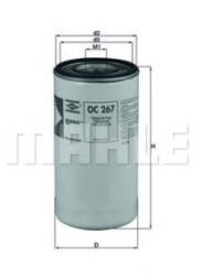MAHLE Filtru ulei MAHLE ORIGINAL OC 267 (OC 267)