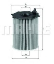 MAHLE Filtru ulei MAHLE ORIGINAL OX 171 2D (OX 171/2D)