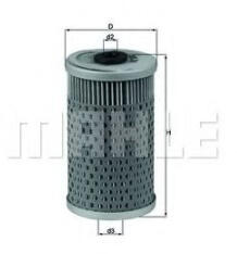 MAHLE Filtru ulei MAHLE ORIGINAL OX 34D (OX 34D)