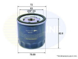 COMLINE Filtru ulei COMLINE EOF041 (EOF041)