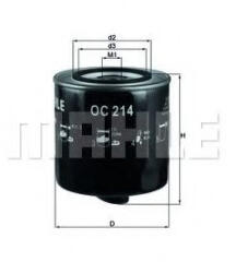 MAHLE Filtru ulei MAHLE ORIGINAL OC 214 (OC 214)