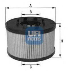 UFI Filtru ulei UFI 25.017. 00 (25.017.00)