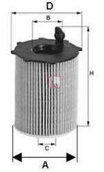 SOFIMA Filtru ulei SOFIMA S 5084 PE (S 5084 PE)