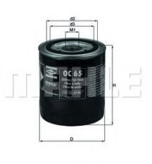 MAHLE Filtru ulei MAHLE ORIGINAL OC 65 (OC 65)