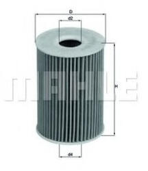 MAHLE Filtru ulei MAHLE ORIGINAL OX 415D (OX 415D)