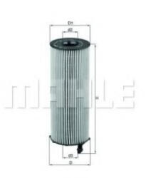MAHLE Filtru ulei MAHLE ORIGINAL OX 196 1D (OX 196/1D)