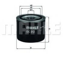 MAHLE Filtru ulei MAHLE ORIGINAL OC 312 (OC 312)
