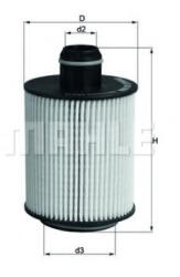 MAHLE Filtru ulei MAHLE ORIGINAL OX 553D (OX 553D)