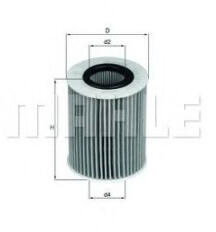 MAHLE Filtru ulei MAHLE ORIGINAL OX 437D (OX 437D)