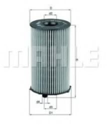 MAHLE Filtru ulei MAHLE ORIGINAL OX 205 2D (OX 205/2D)