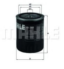MAHLE Filtru ulei MAHLE ORIGINAL OC 262 (OC 262)