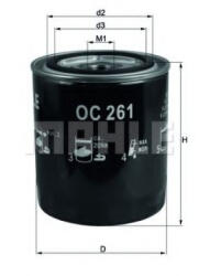 MAHLE Filtru ulei MAHLE ORIGINAL OC 261 (OC 261)