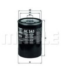 MAHLE Filtru ulei MAHLE ORIGINAL OC 243 (OC 243)
