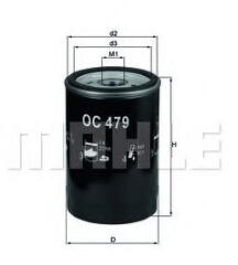 MAHLE Filtru ulei MAHLE ORIGINAL OC 479 (OC 479)