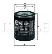 MAHLE Filtru ulei MAHLE ORIGINAL OC 369 (OC 369)