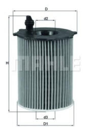 MAHLE Filtru ulei MAHLE ORIGINAL OX 171 2D1 (OX 171/2D1)