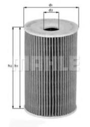 MAHLE Filtru ulei MAHLE ORIGINAL OX 135 1D (OX 135/1D)