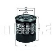 MAHLE Filtru ulei MAHLE ORIGINAL OC 115 (OC 115)