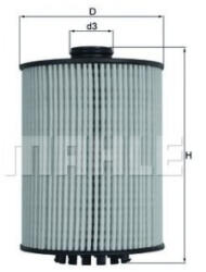MAHLE Filtru ulei MAHLE ORIGINAL OX 983D (OX 983D)