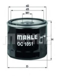 MAHLE Filtru ulei MAHLE ORIGINAL OC 1051 (OC 1051)