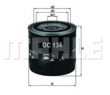 MAHLE Filtru ulei MAHLE ORIGINAL OC 136 (OC 136)