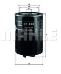 MAHLE Filtru ulei MAHLE ORIGINAL OC 470 (OC 470)