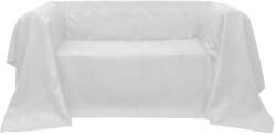 vidaXL Micro-suede Couch Slipcover Cream 140 x 210 cm (130889)