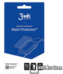 3MK WATCH PROTECTION okosóra képernyővédő fólia - 3db, Clear, ultravékony, 0.2mm, PET - APPLE Watch Series 8 (45mm)