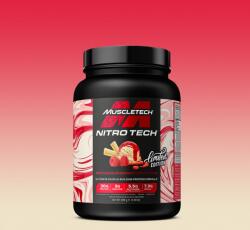 MuscleTech - Nitro Tech Whey Protein - Limited Edition - 2 Lbs - 908 G - White Chocolate Raspberr