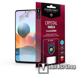 MyScreen CRYSTAL BacteriaFREE képernyővédő fólia - CRYSTAL - 1db, törlőkendővel, antibakteriális, A képernyő sík részét védi! - Blaupunkt OT16 (M6072CCBF)