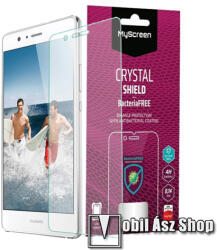 MyScreen CRYSTAL BacteriaFREE képernyővédő fólia - CRYSTAL - 1db, törlőkendővel, antibakteriális, A képernyő sík részét védi! - HUAWEI P9 Lite (M2787CCBF)