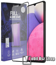Roar ROAR előlap védő karcálló edzett üveg - FEKETE - 5D, 9H, 0, 33mm, A teljes felületén tapad, a teljes kijelzőt védi - SAMSUNG Galaxy A33 5G (SM-A336)