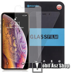 Mocolo előlap védő karcálló edzett üveg - 0, 3 mm vékony, 9H, Arc Edge, A képernyő sík részét védi - APPLE iPhone 11 / Xr