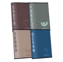 Herlitz Füzet A/4 kockás HERLITZ 32 lapos Terra vegyes, szín nem választható 87-32