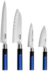 Monix Set 4 Cutite Profesionale Japoneze Monix - Cuti Feliat, Santoku, Universal, Deba
