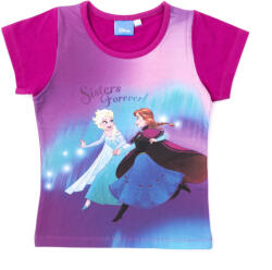  Disney Jégvarázs kislány rövid ujjú póló (FR-25747_bor_122)