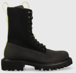 Rains bakancs Palladium x Rains 22610 Show Combat Boot Neopren fekete, férfi - fekete Női 38