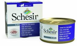 Schesir Tuna and beef with rice in cooking water 85 g