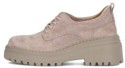 Filippo Pantofi dama, Filippo, DP6123-24-TP-Bej, casual, piele intoarsa, cu platforma, bej (Marime: 40)