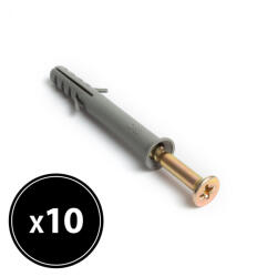 Handy Tipli + csavar - 10 x 80 mm - 10 db / csomag (04815C) - gardenet