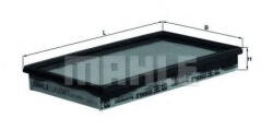KNECHT Filtru aer KNECHT LX 1047 (LX 1047) - autobob